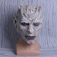 Load image into Gallery viewer, Cosplay Game of Thrones Night&#39;s King Walker Face NIGHT RE Zombie Halloween Mask For Adults Throne Costume Party Accessory