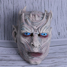 Load image into Gallery viewer, Cosplay Game of Thrones Night&#39;s King Walker Face NIGHT RE Zombie Halloween Mask For Adults Throne Costume Party Accessory