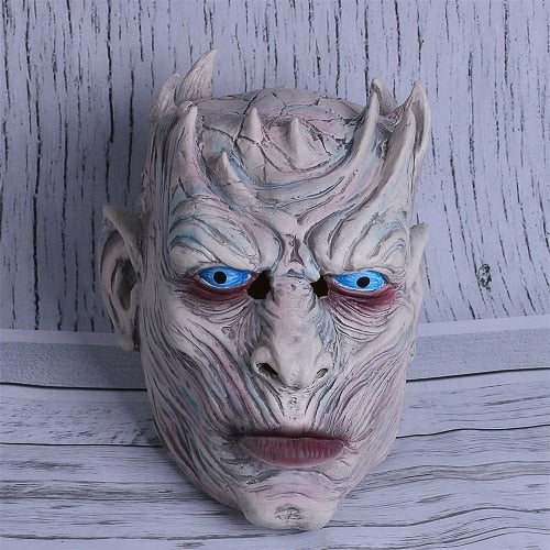 Cosplay Game of Thrones Night's King Walker Face NIGHT RE Zombie Halloween Mask For Adults Throne Costume Party Accessory