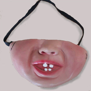 2019 Funny Adult Party Mask Latex Clown Cosplay Half Face Horrible Scary Masks Masquerade Halloween Party Decor Halloween